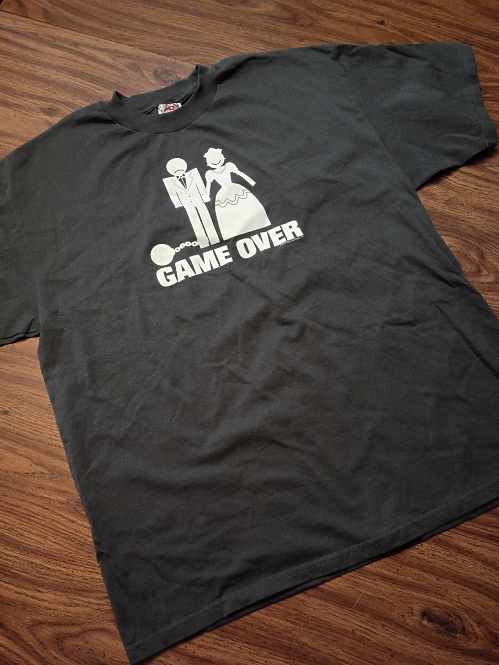 🤣Funny Bachelor Party Game Over Men's T-shirt Size XL